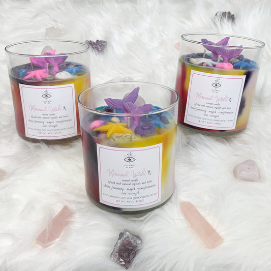 Mermaid, Witch! ~ Divine Femininity & Magick Candle