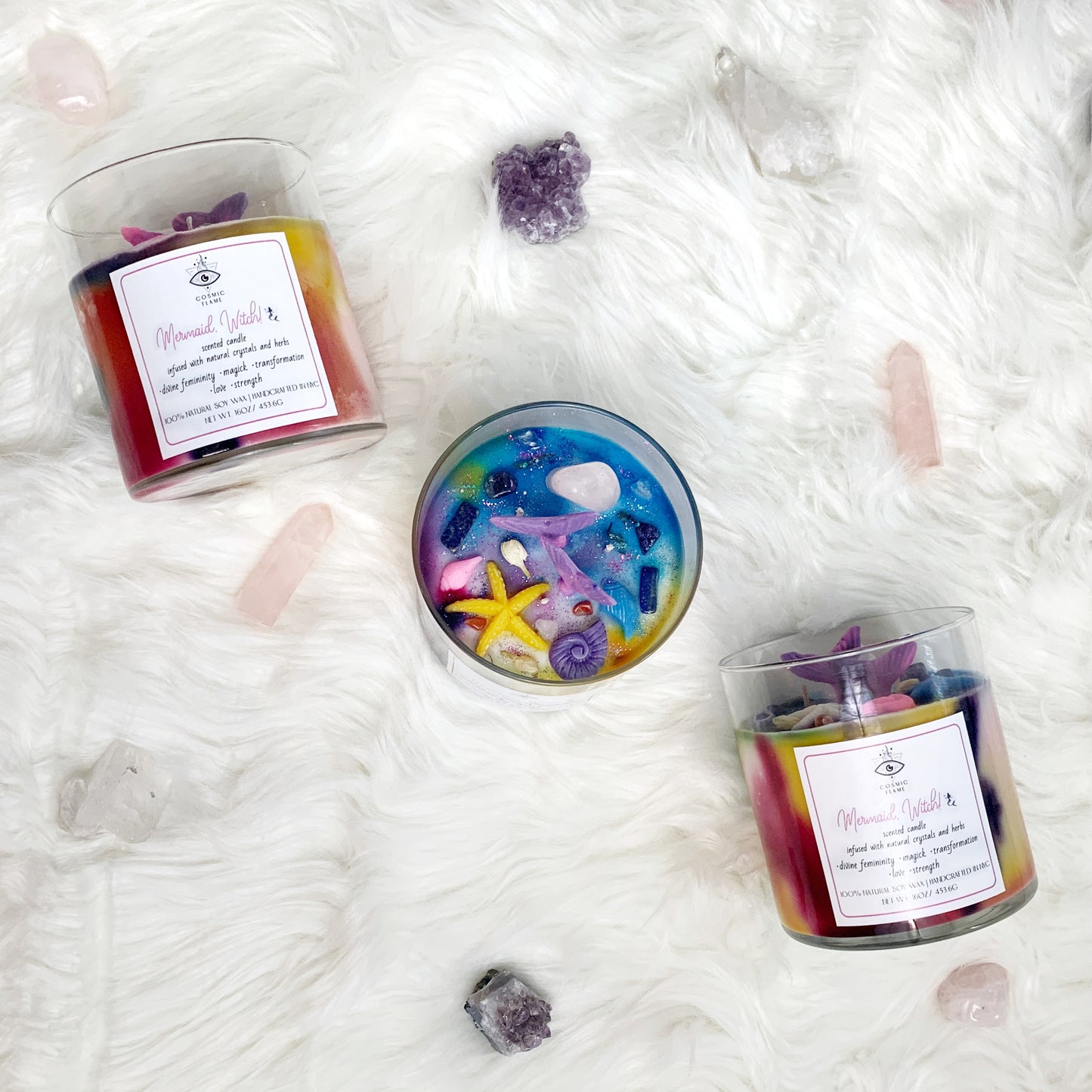 Mermaid, Witch! ~ Divine Femininity & Magick Candle